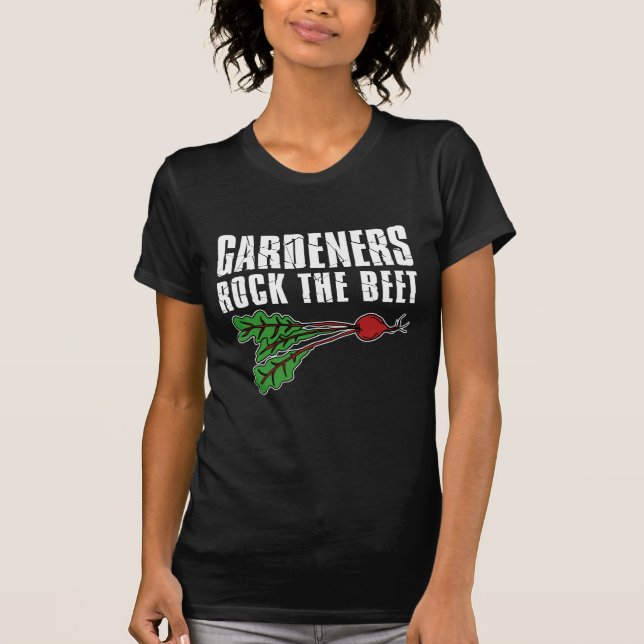 Gärtner Rock the Beet (AUF DARK) T-Shirt (Vorderseite)