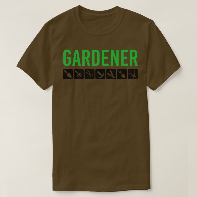 Gärtner T-Shirt (Design vorne)