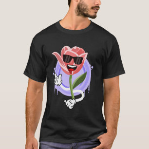 Gärtner TULPEN Garten Tulpen Frühling Lustige Tulp T-Shirt