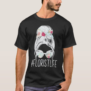 Gärtnerei 4\Florist Leben Blumen Pflanzen Gärtner  T-Shirt