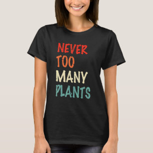 Gärtnerei 4\Floristenspruch für ein Pflanzen und G T-Shirt