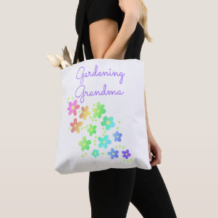 Gärtnerei Oma Regenbogen Blume Totbeutel
