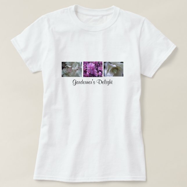 Gärtnerfreude T-Shirt (Design vorne)