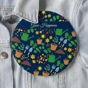 Gärtnerfreund Pflanze Liebhaber des Gartenbaus Button