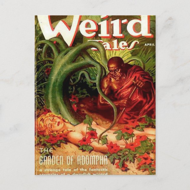 Gärtnerin und Napping Frau Postkarte (Vorderseite)