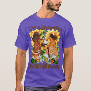 Gärtnerische Rentenansprüche für Frauen Gelb T-Shirt