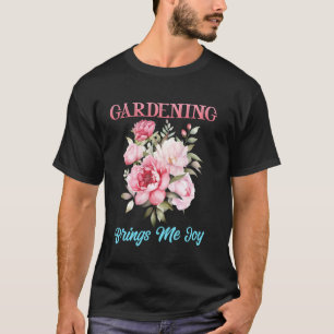GÄRTNERN ERFREUT MICH Rose Lustige Rosen T-Shirt