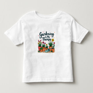 Gärtnern ist meine therapeutische Gärtnergärtnerei Kleinkind T-shirt