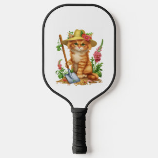 Gärtnern mit Katzen Pickleball Schläger