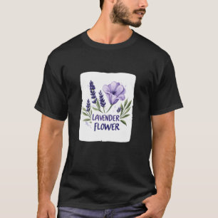 Gartnert-Lavendel-Kostüm für die Blumensaison T-Shirt