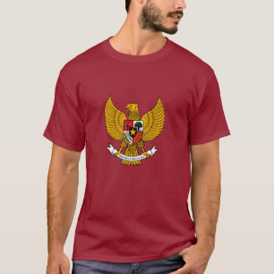 garuda pancasila Shirt - Kastanienbraun