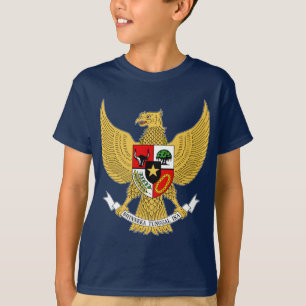 Garuda Pancasila, t bewaffnet Indonesien, T-Shirt