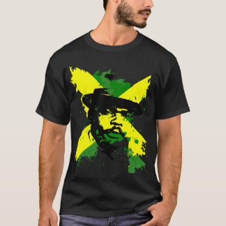 Garvey abstrakter Farben-Spritzer-T - Shirt