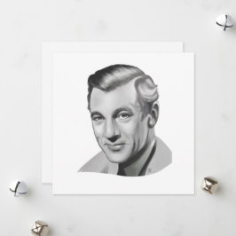 Gary Cooper Feiertagskarte