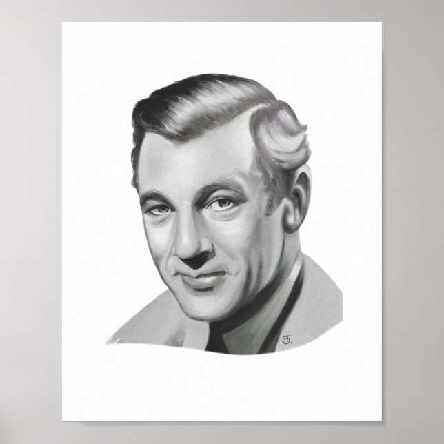 Gary Cooper Poster (Vorne)