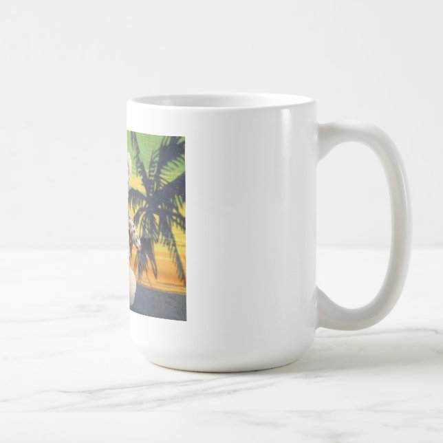 Gary die beary Kaffee-Tasse in Hawaii Tasse (Rechts)