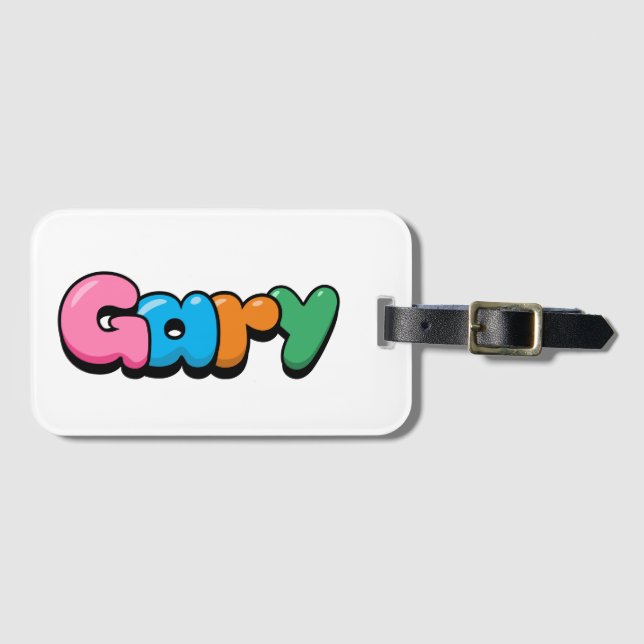 Gary Gepäckanhänger (Vorderseite (Horizontal))