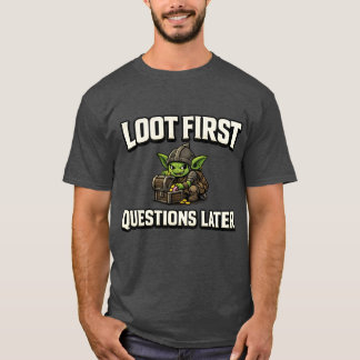 Gary Grizzlefang plündert zuerst, fragt später T-Shirt