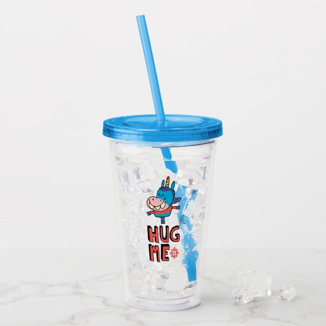 Gary Hug Me Acryltrinkbecher (Vorderseite Ice)