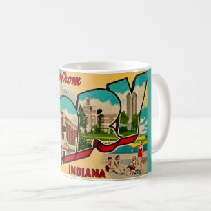Gary Indiana Grußkarte Kaffeetasse