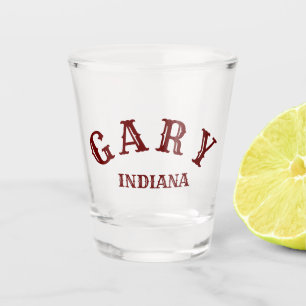 Gary, Indiana Schnapsglas