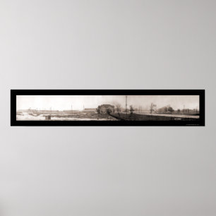 Gary Indiana Steel Foto 1910 Poster