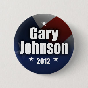 Gary Johnson 2012 Button