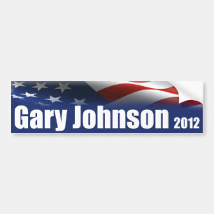 Gary Johnson für Präsidenten Autoaufkleber