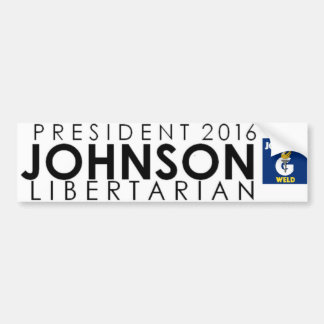 Gary Johnson für Präsidenten Autoaufkleber 2016