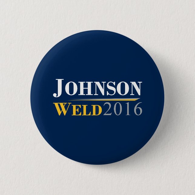Gary Johnson - Kampagnen-Logo Button (Vorderseite)