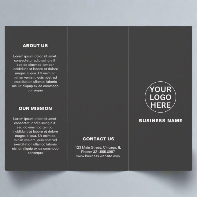 Gary logo l Business Promotion Trifold Broschüre (Von Creator hochgeladen)