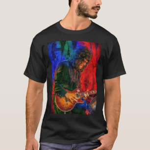 Gary Moore Tribute Portrait Art Essential T - Shir T-Shirt