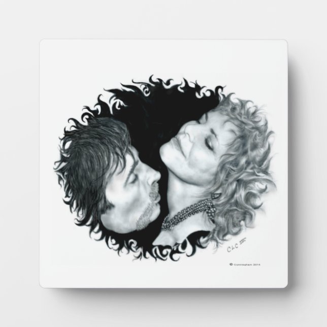 Gary und Susan's Plaque Fotoplatte (Vorderseite)