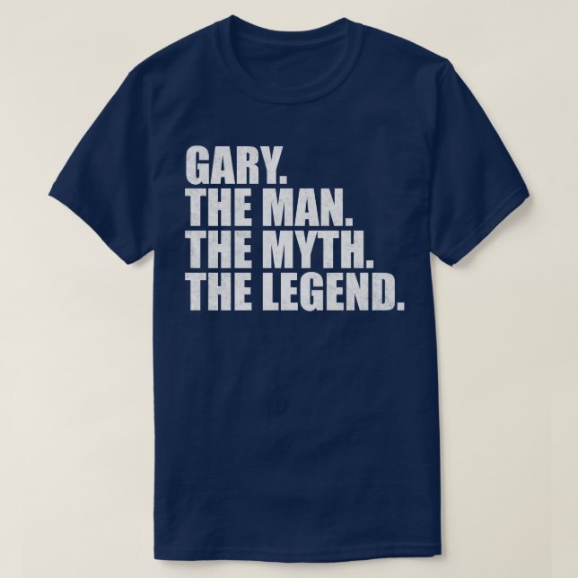 GaryGary Name Gary Vorname T-Shirt (Design vorne)