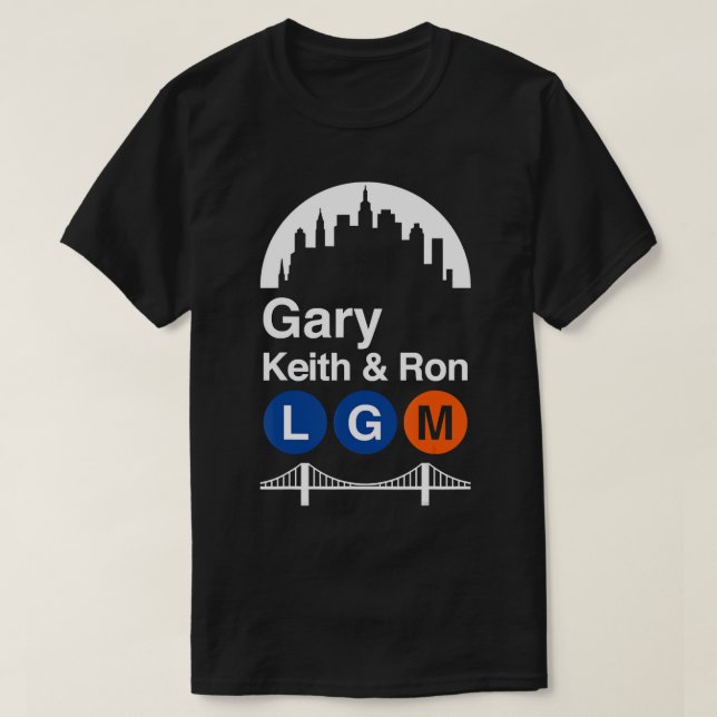 Garys Keiths and Rons T - Shirt (Design vorne)
