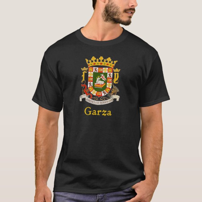 Garza Schild von Puerto Rico T-Shirt (Vorderseite)