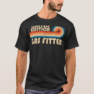GAS FITTER Funny Job Title Profession Geburtstagsf T-Shirt