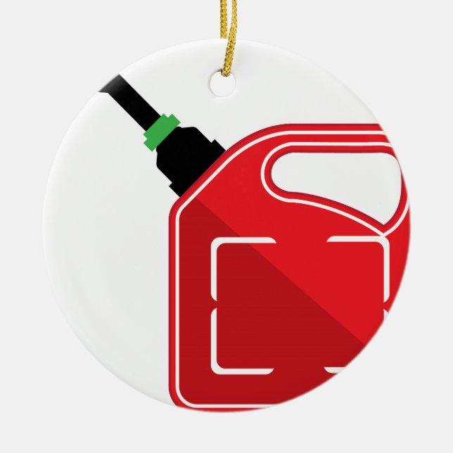 Gas kann keramikornament (Vorne)