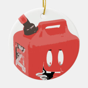 Gas-können Sie Keramikornament