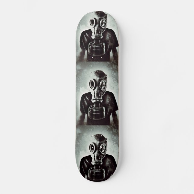 GAS MASK PEOPLE SKATEBOARD (Vorderseite)