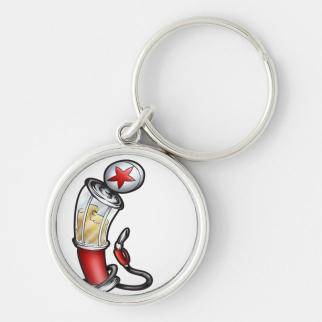 Gas-Pumpe Schlüsselanhänger (Vorne)