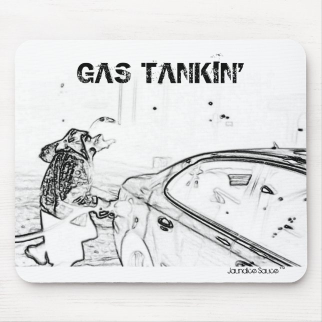 Gas Tankin Mousepad (Vorne)