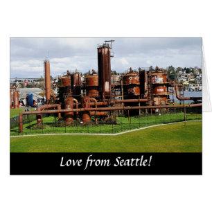 Gas Works Park Seattle Grußkarte