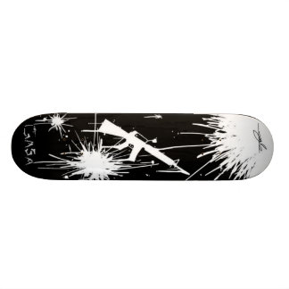 gasa Brett schießt platsch-schwarzes Skateboard