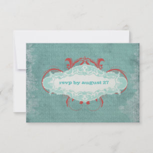 GASCHROMATOGRAPHIE   quälendes "gealtertes"   Gold RSVP Karte