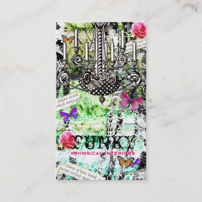 GASCHROMATOGRAPHIE | wunderliche Vintage Visitenkarte (Vorderseite)