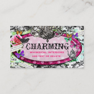 GASCHROMATOGRAPHIE wunderlicher Vintager Visitenkarte