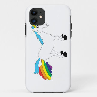 Gashaltiges Einhorn iPhone 11 Hülle
