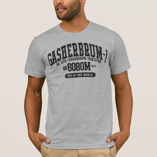 Gasherbrum 1 T-Shirt (Vorderseite)
