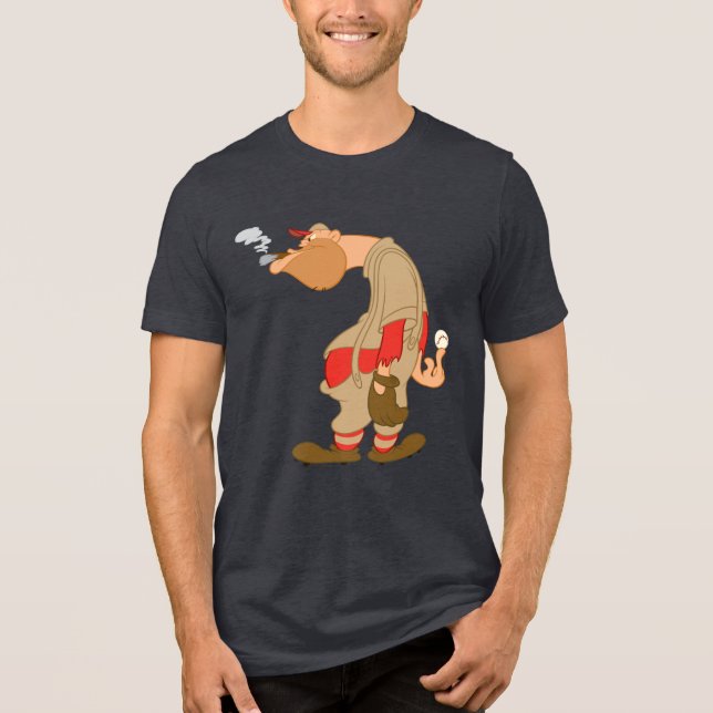 Gashouse Gorillas Pitcher Tri-Blend Shirt (Vorderseite)